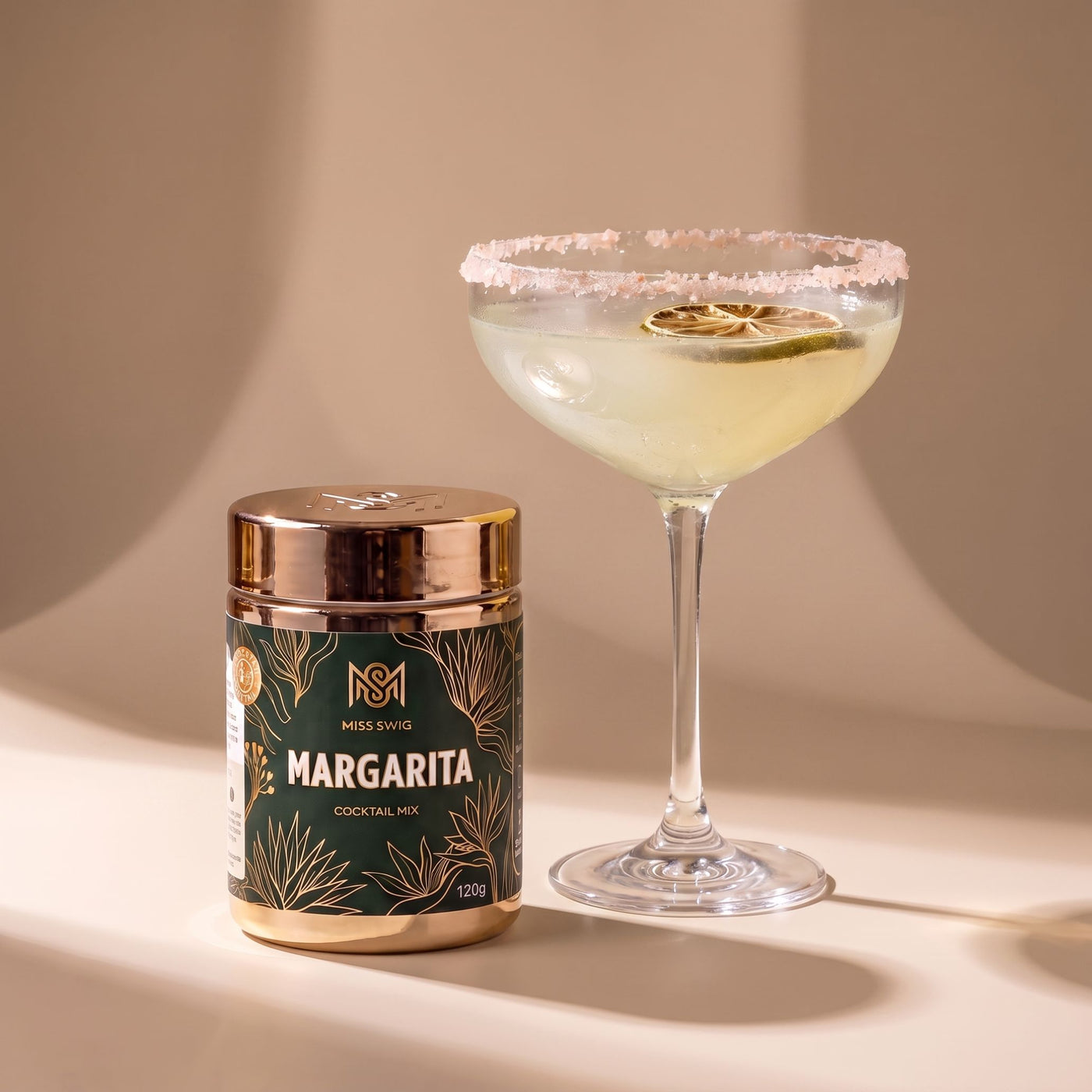 A proper cocktail. Without the production.
