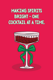 Christmas Card 5 - Red Cocktail