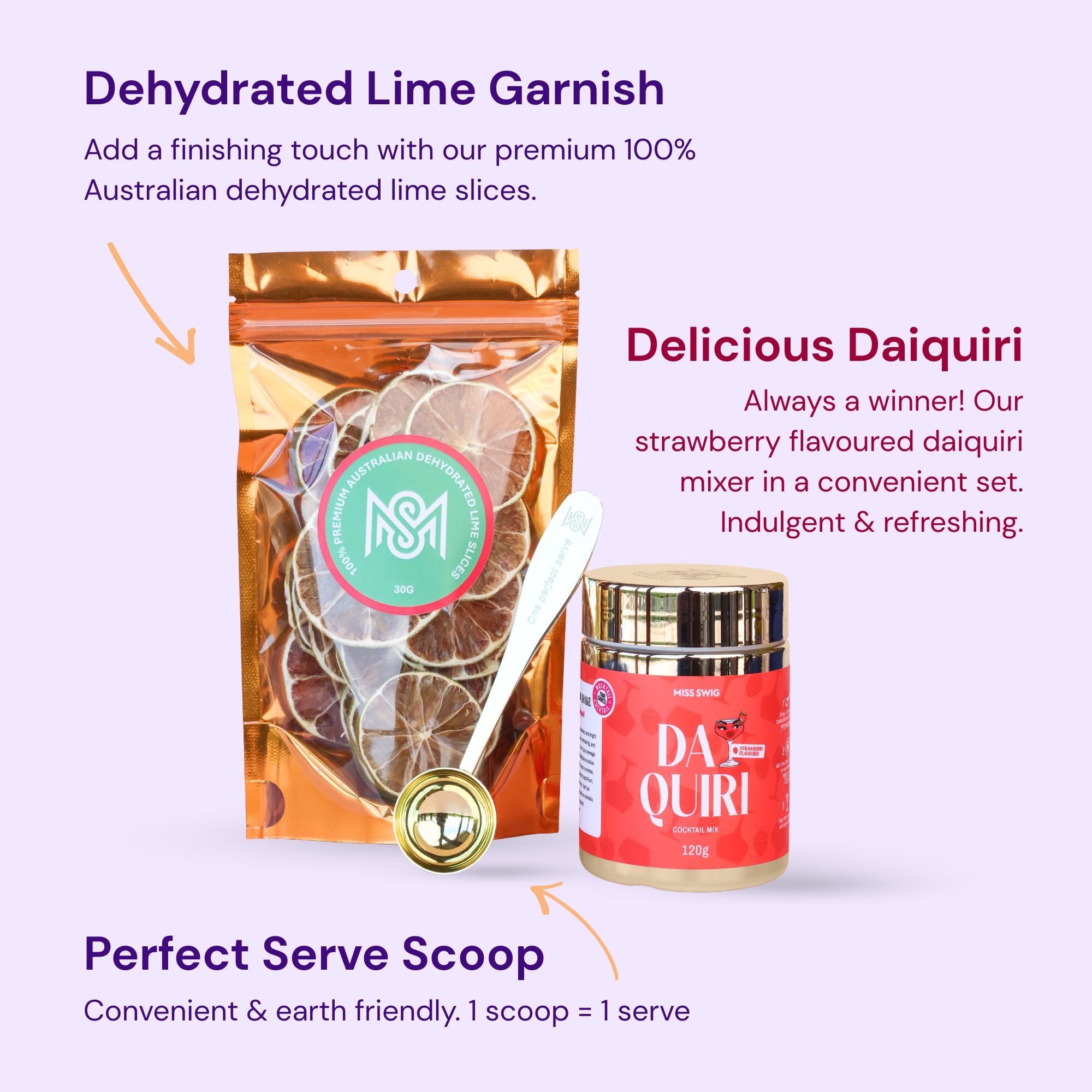 Essential Strawberry Daiquiri Set